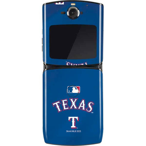 MLB Texas Rangers Alternate/Away Jersey Motorola RAZR Skin
