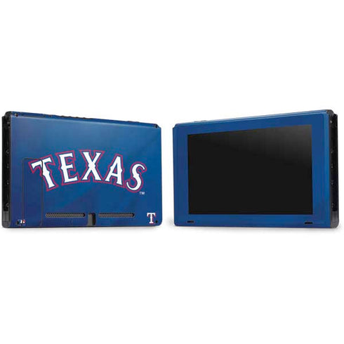 MLB Texas Rangers Alternate/Away Jersey Nintendo Switch Bundle Skin