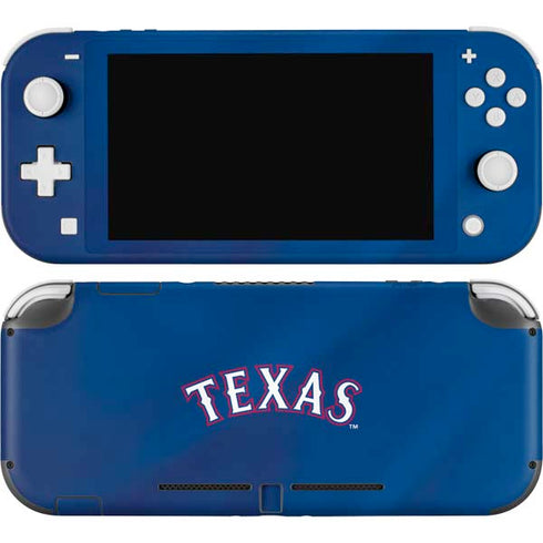 MLB Texas Rangers Alternate/Away Jersey Nintendo Switch Lite Skin