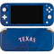 MLB Texas Rangers Alternate/Away Jersey Nintendo Switch Lite Skin