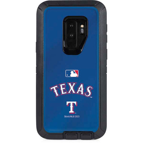 MLB Texas Rangers Alternate/Away Jersey Otterbox Defender Galaxy Skin