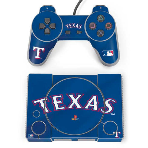 MLB Texas Rangers Alternate/Away Jersey PlayStation Classic Bundle Skin