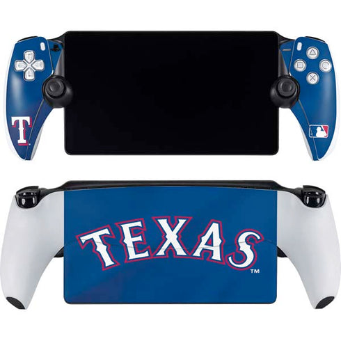 MLB Texas Rangers Alternate/Away Jersey PlayStation Portal Remote Player Skin