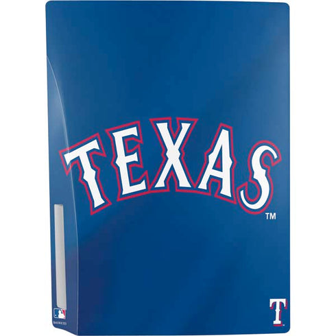 MLB Texas Rangers Alternate/Away Jersey PS5 Console Skin