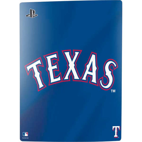 MLB Texas Rangers Alternate/Away Jersey PS5 Digital Edition Console Skin