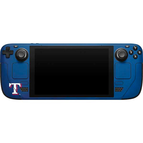 MLB Texas Rangers Alternate/Away Jersey Steam Deck Handheld Gaming Computer Skin