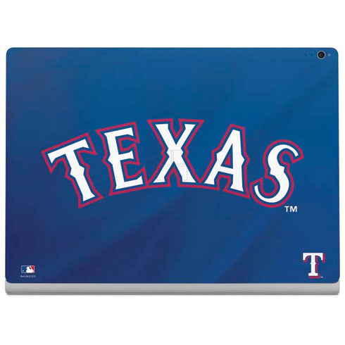 MLB Texas Rangers Alternate/Away Jersey Surface Book 2 15in Skin