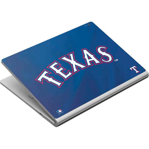 MLB Texas Rangers Alternate/Away Jersey Surface Book Skin