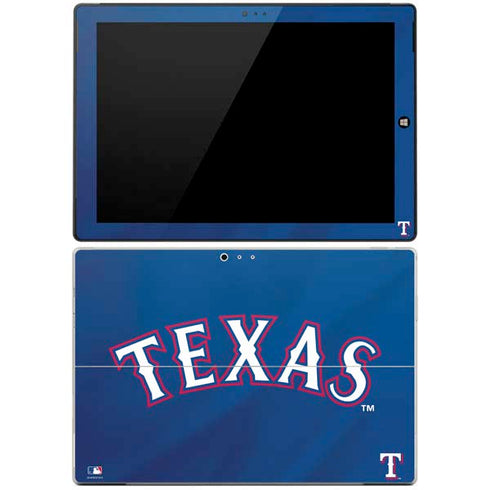 MLB Texas Rangers Alternate/Away Jersey Surface Pro 3 Skin