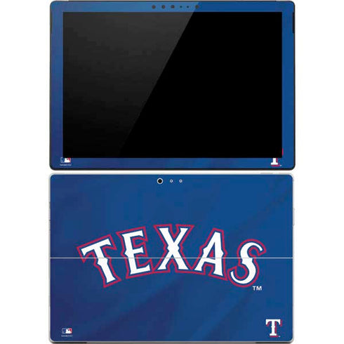 MLB Texas Rangers Alternate/Away Jersey Surface Pro 4 Skin