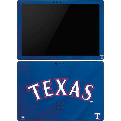 MLB Texas Rangers Alternate/Away Jersey Surface Pro 6 Skin