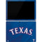MLB Texas Rangers Alternate/Away Jersey Surface Pro 7 Skin
