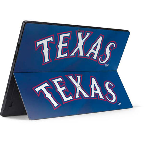 MLB Texas Rangers Alternate/Away Jersey Surface Pro 7 Skin