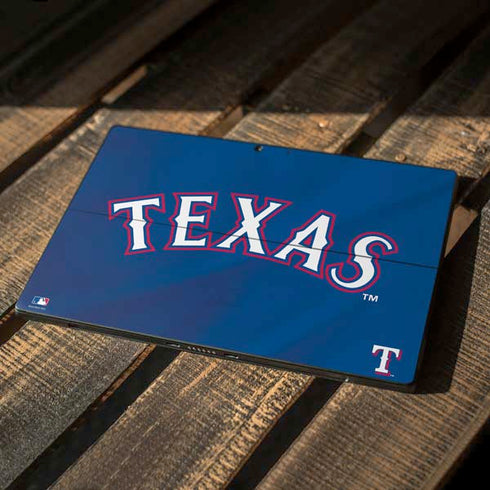 MLB Texas Rangers Alternate/Away Jersey Surface Pro 7 Skin
