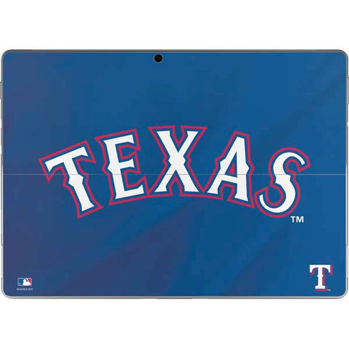 MLB Texas Rangers Alternate/Away Jersey Surface Pro 9 Skin