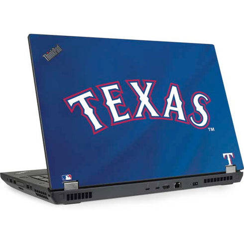 MLB Texas Rangers Alternate/Away Jersey Lenovo ThinkPad Skin