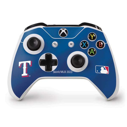MLB Texas Rangers Alternate/Away Jersey Xbox One S Controller Skin