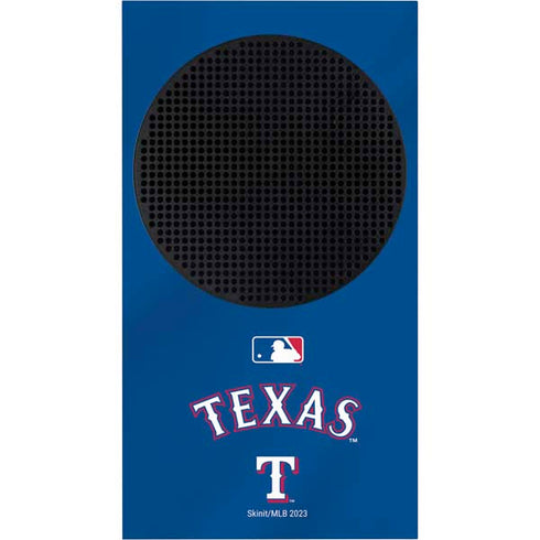 MLB Texas Rangers Alternate/Away Jersey Xbox Series S Console Skin