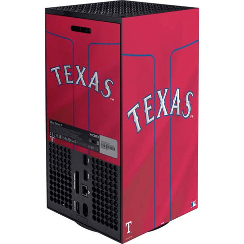 MLB Texas Rangers Alternate/Away Jersey Xbox Series X Bundle Skin