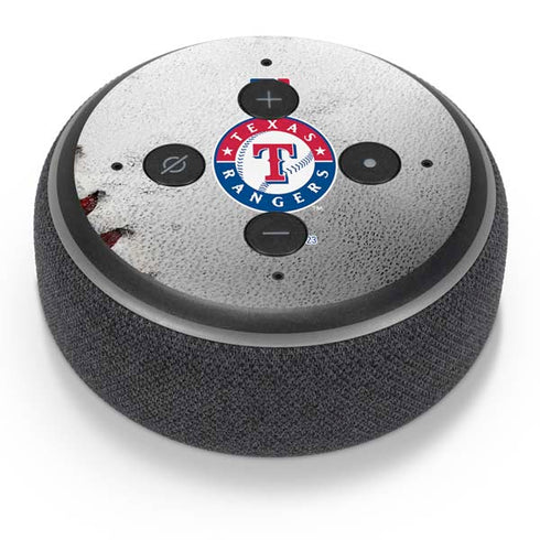 MLB Texas Rangers Game Ball Amazon Echo Dot Skin