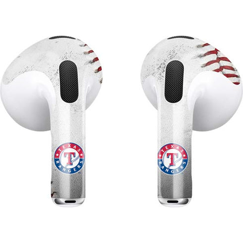 MLB Texas Rangers Game Ball Apple AirPods (3rd Gen 2021) Skin