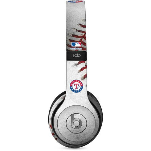 MLB Texas Rangers Game Ball Beats Solo 2 Wired Skin