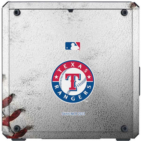 MLB Texas Rangers Game Ball Cooler Master MasterBox Q300L Mini Tower Skin