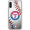 MLB Texas Rangers Game Ball Galaxy A10e Clear Case