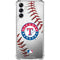 MLB Texas Rangers Game Ball Galaxy A15 5G Clear Case