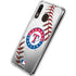MLB Texas Rangers Game Ball Galaxy A30 Clear Case