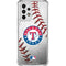 MLB Texas Rangers Game Ball Galaxy A33 5G Clear Case