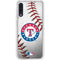 MLB Texas Rangers Game Ball Galaxy A50 Clear Case