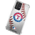 MLB Texas Rangers Game Ball Galaxy A52 5G Clear Case