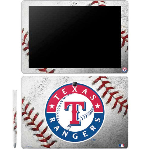 MLB Texas Rangers Game Ball Galaxy Book 12in Skin