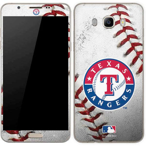 MLB Texas Rangers Game Ball Galaxy J7 Skin