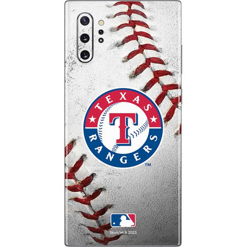 MLB Texas Rangers Game Ball Galaxy Note 10 Plus Skin