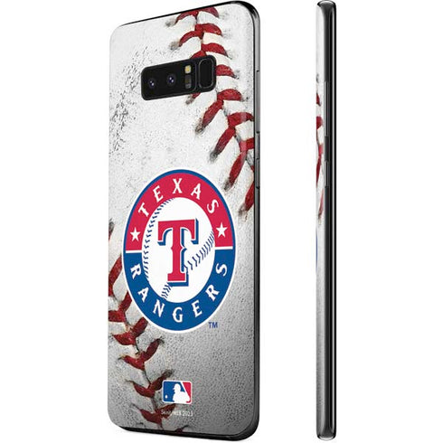 MLB Texas Rangers Game Ball Galaxy Note 8 Skin