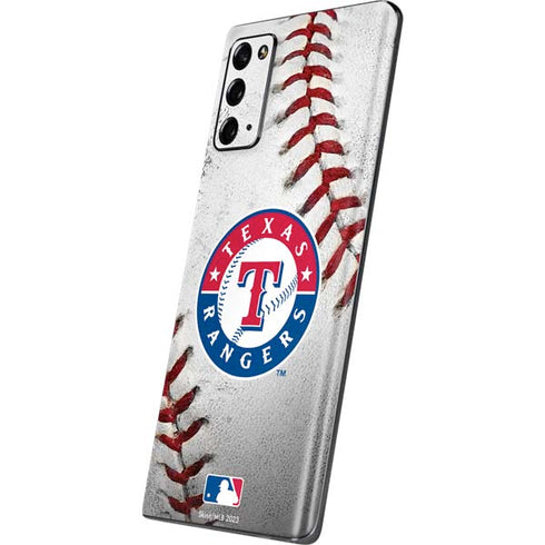 MLB Texas Rangers Game Ball Galaxy Note20 5G Skin