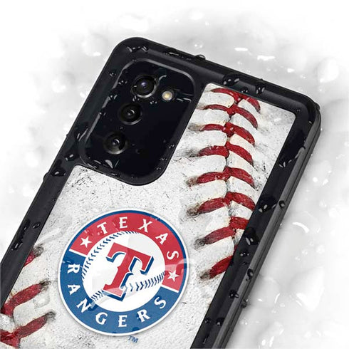 MLB Texas Rangers Game Ball Galaxy Note20 5G Waterproof Case