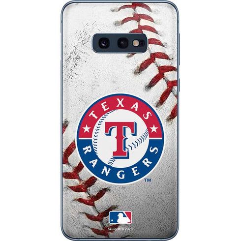 MLB Texas Rangers Game Ball Galaxy S10e Skin