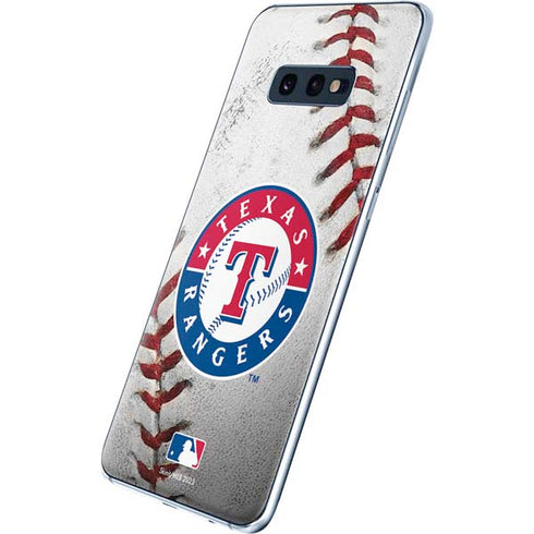 MLB Texas Rangers Game Ball Galaxy S10e Skin