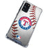MLB Texas Rangers Game Ball Galaxy S20 FE Clear Case