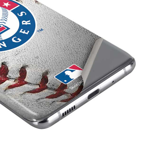 MLB Texas Rangers Game Ball Galaxy S20 Skin