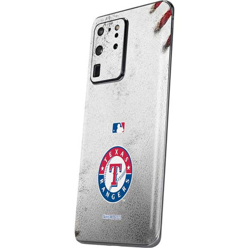 MLB Texas Rangers Game Ball Galaxy S20 Ultra 5G Skin