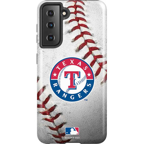 MLB Texas Rangers Game Ball Galaxy S21 5G Pro Case
