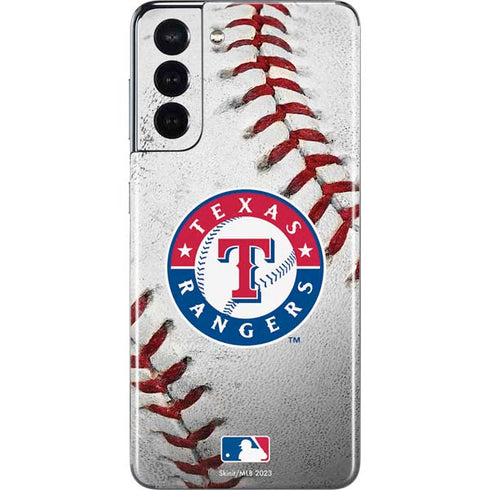 MLB Texas Rangers Game Ball Galaxy S21 5G Skin