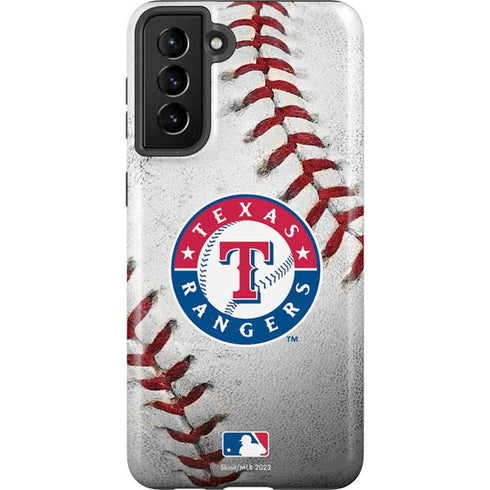 MLB Texas Rangers Game Ball Galaxy S21 Plus 5G Pro Case