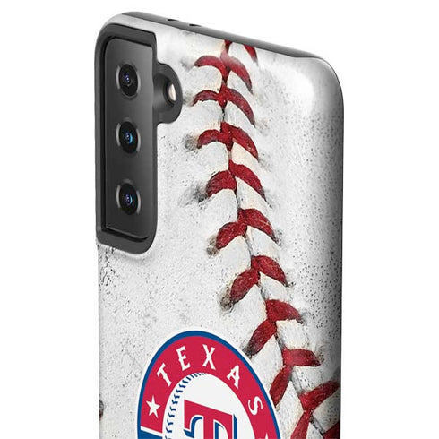 MLB Texas Rangers Game Ball Galaxy S21 Plus 5G Pro Case