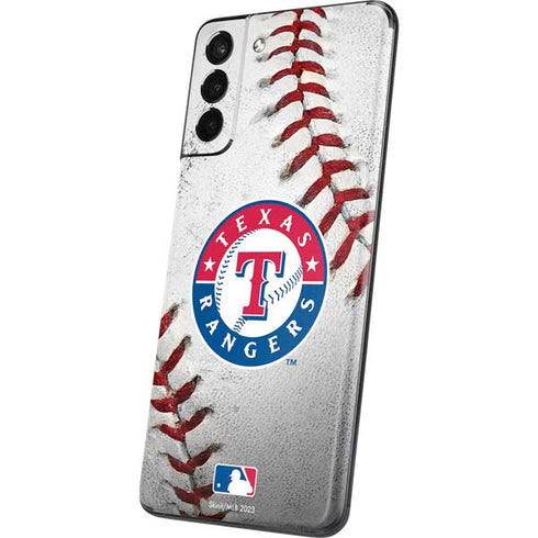 MLB Texas Rangers Game Ball Galaxy S21 Plus 5G Skin