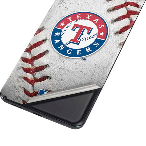 MLB Texas Rangers Game Ball Galaxy S21 Ultra 5G Skin